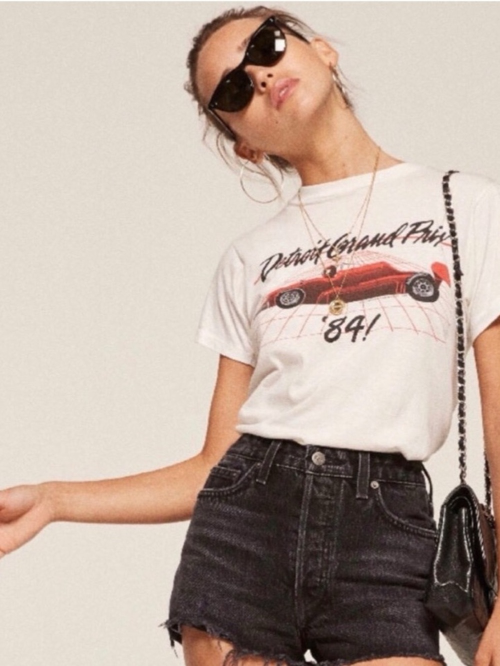 Reformation Dixie High Rise Jean Short